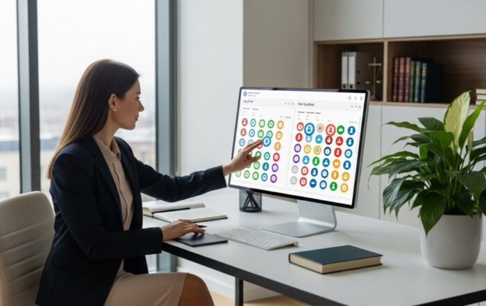 how do law firms qualify incoming leads fast