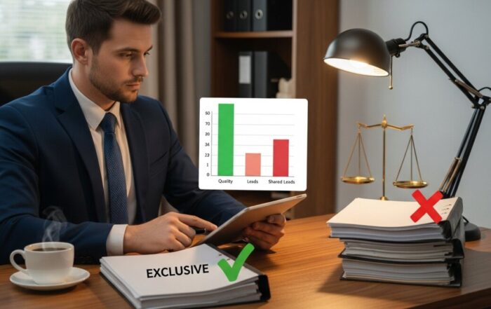 how attorneys choose a lead provider