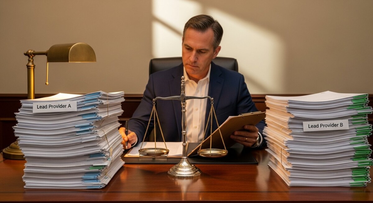 how to compare legal lead providers